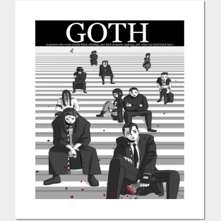 Goth Kids Posters and Art